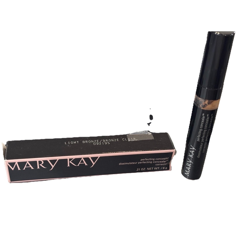 Mary Kay Perfecting Concealer LIGHT BRONZE Full Size 092195